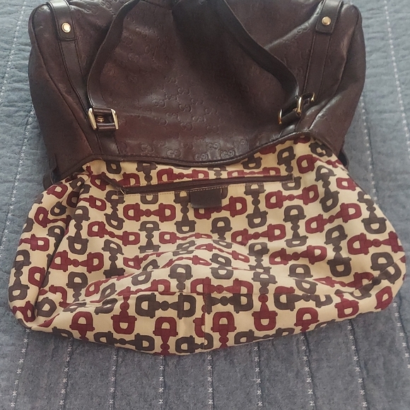 Gucci Chocolate Brown Leather Shoulder Bag with Gold-Tone Hardware - Picture 9 of 14